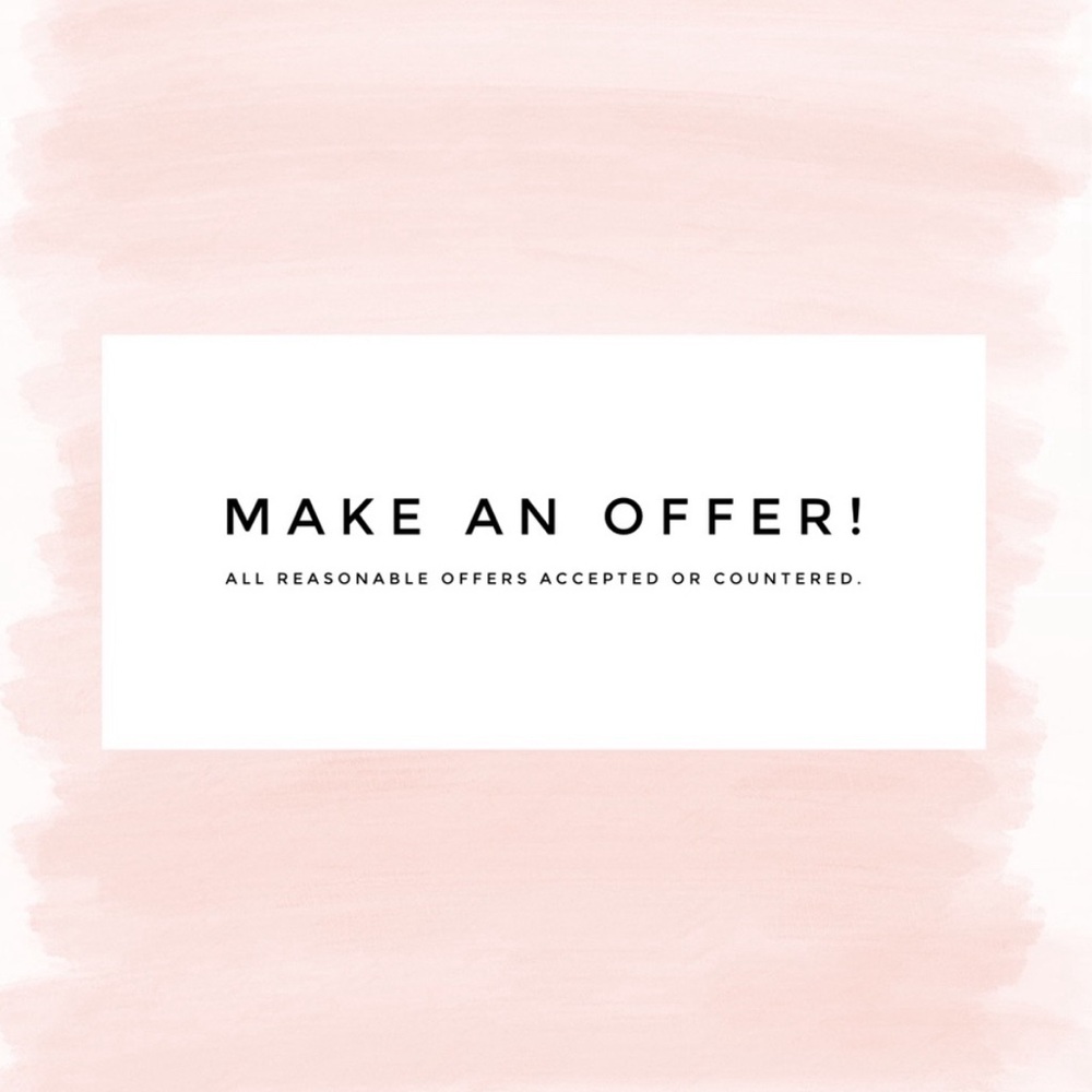 Make me an offer!